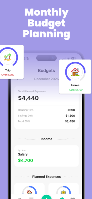 WeBudget: Shared Money Tracker Screenshot 4 of 5