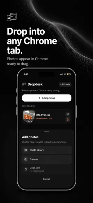 Dropdesk screenshot 2