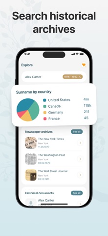 Family Tree Maker & Ancestry iPhone screenshot 4