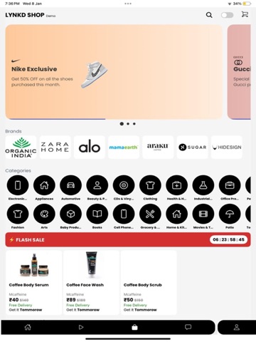 LYNKD iPad screenshot