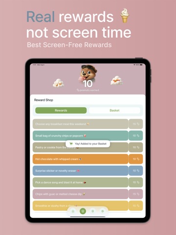 Tipje: Chores & House Rules iPad screenshot