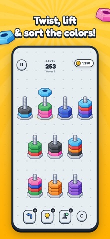Nut Twist: Color Sort Screenshot 1 of 10