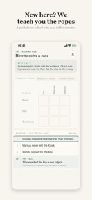 Alibi: Daily Mystery Puzzles screenshot