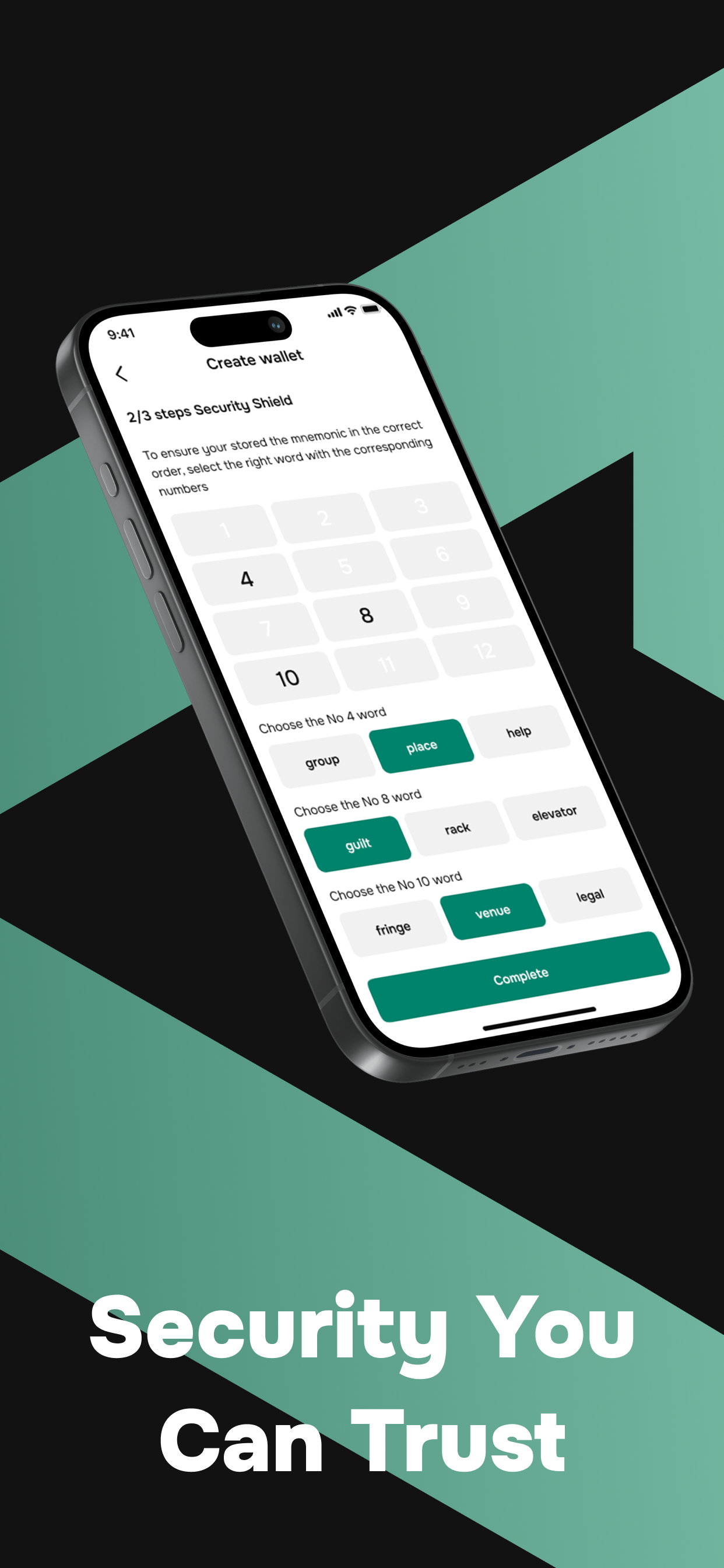 Verdex Crypto Wallet screenshot 2