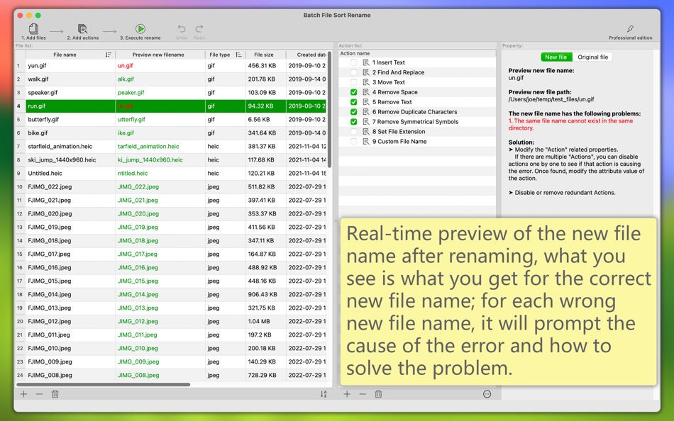 #6. Batch File Sort Rename (macOS) 来自: 军 龙