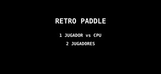 RetroPaddle screenshot