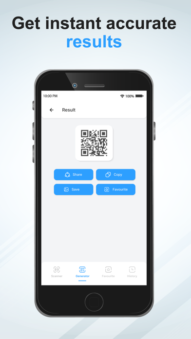 Screenshot #2 pour QR Code Reader:Barcode Scanner