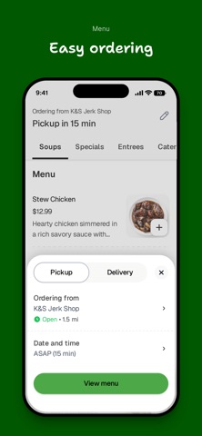 K and S Jerk Shop iPhone screenshot