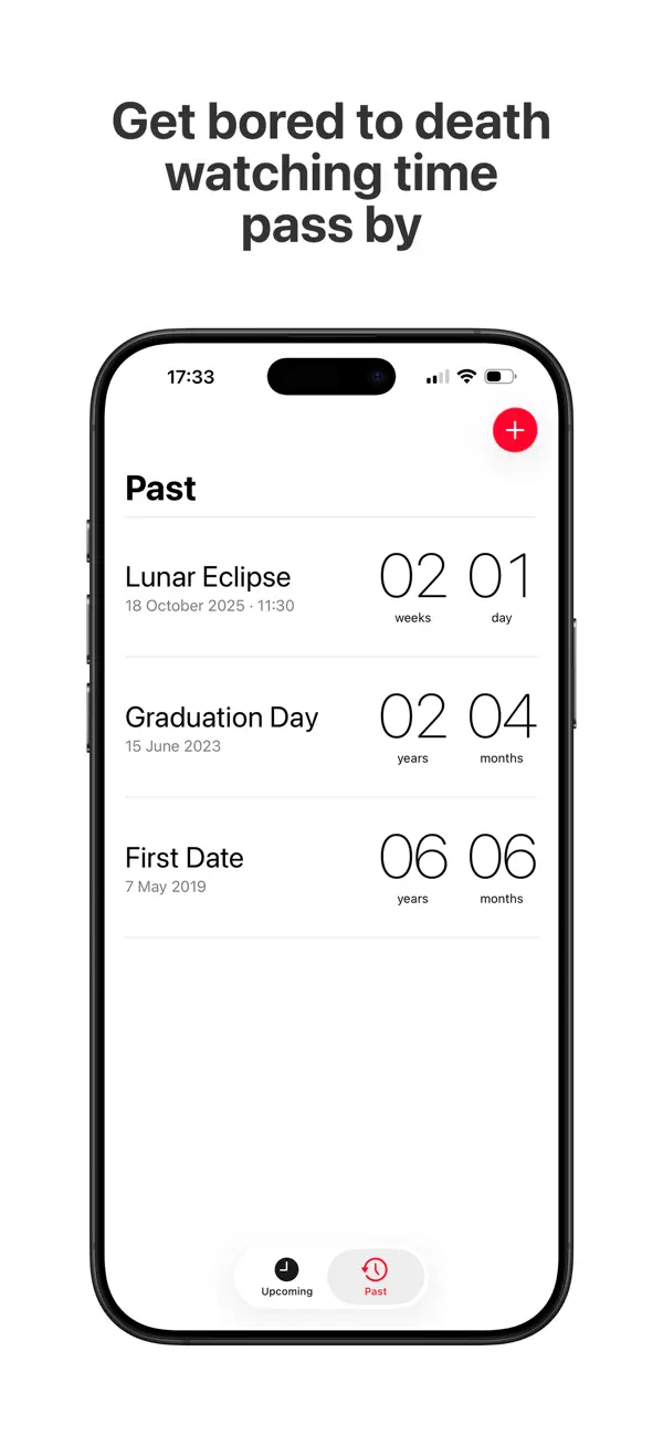 #2. Boring Countdown (iOS) Ved: GAUTHIER HIEN DESIGN