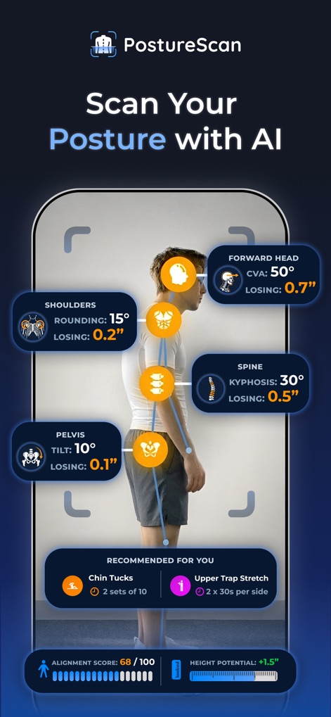 PostureScan: Stand Taller - Health & Fitness App | MWM