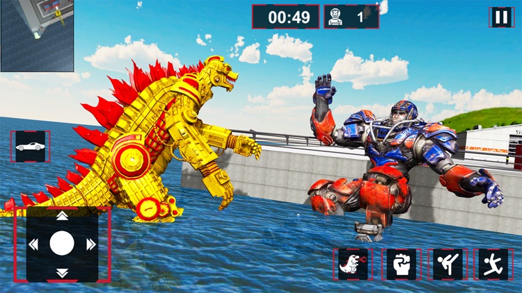 Gorilla vs Kaiju City Rush