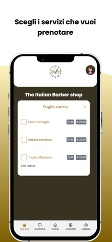 The Italian Barber shop screenshot
