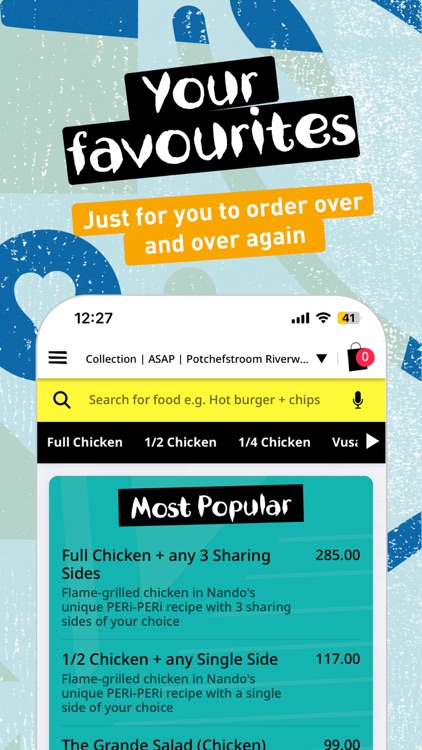 Nando’s SA – Food Order screenshot-3