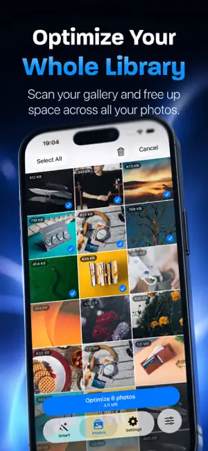 Photo Optimizer: Clean Storage screenshot 1
