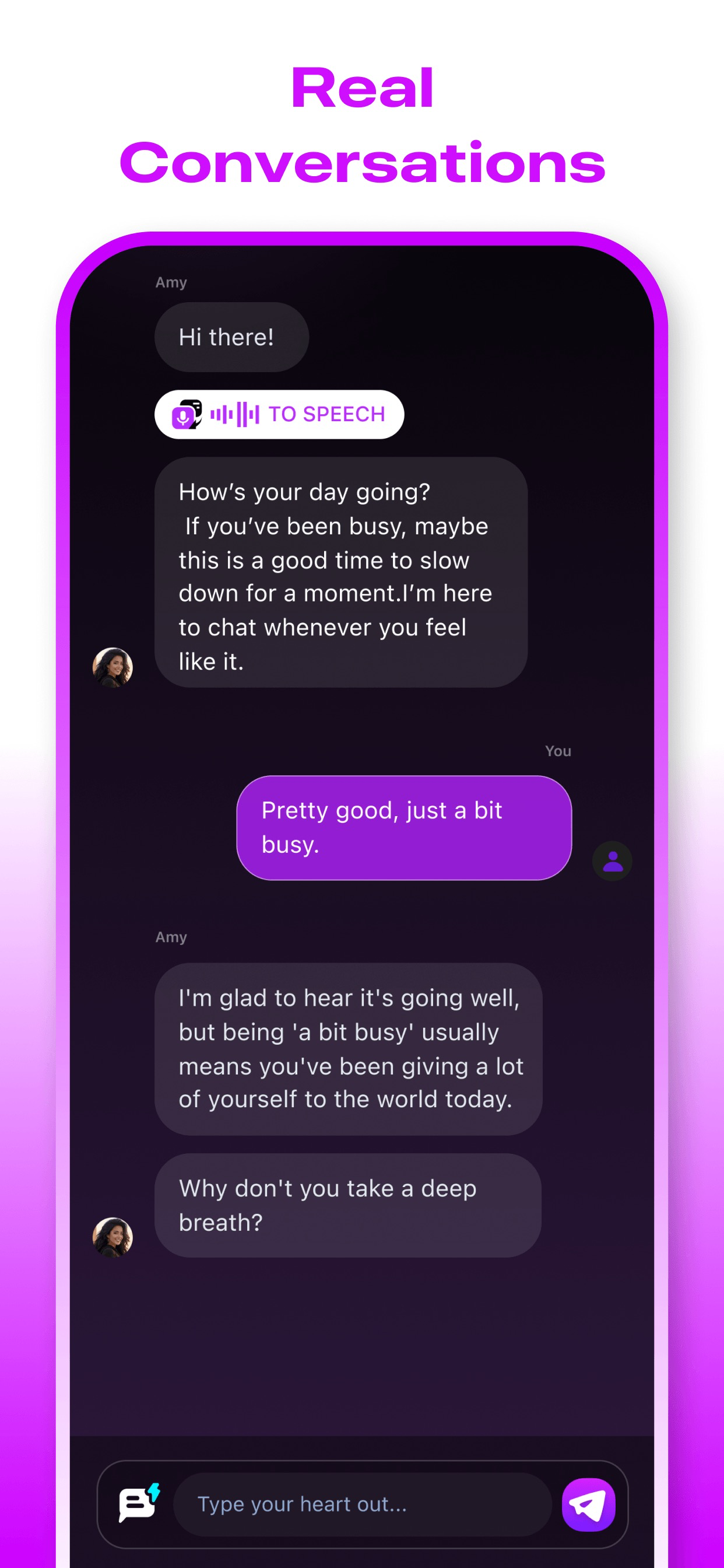 Heavira AI: Chat Companion