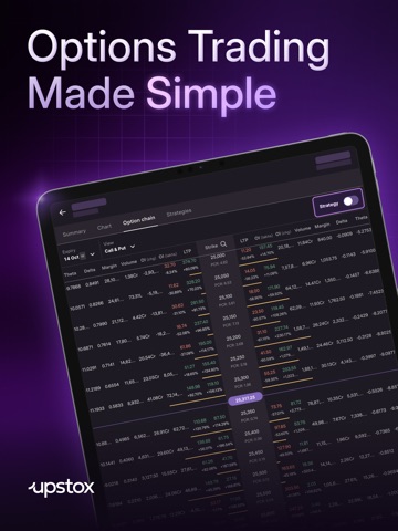 Upstox: Demat, Stock, MF, IPO iPad screenshot