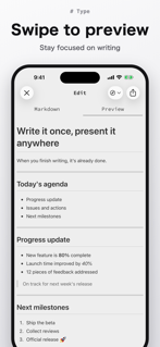 # Type - Markdown Editor screenshot 3