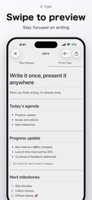 # Type - Markdown Editor screenshot