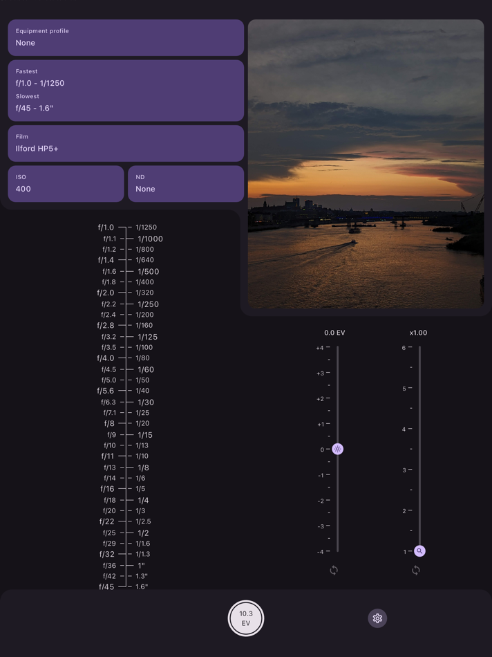 #7. Light Meter & Logbook (iOS) By: Vadim Turko