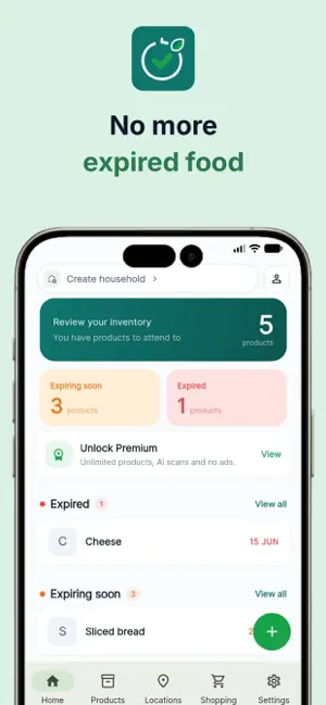 Expirio App screenshot 1