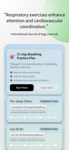 BreatheBall-Breathing Exercise Screenshot 6 of 6