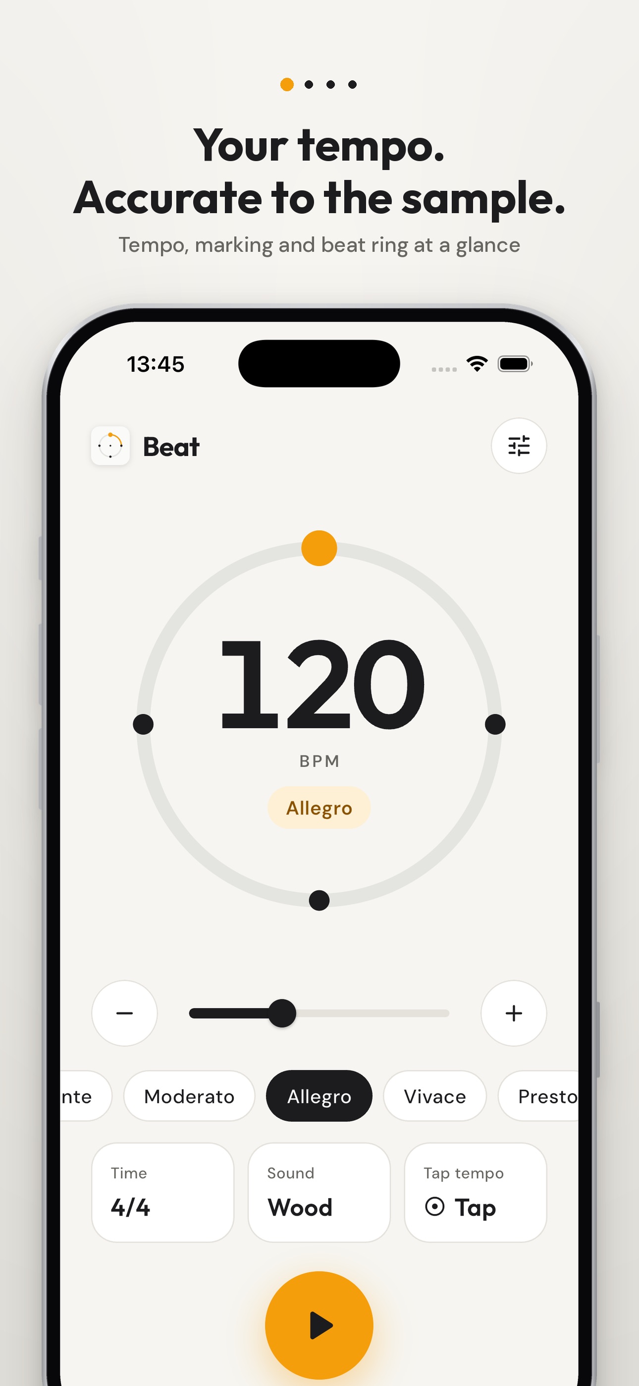 Screenshot 1 of Beat - Your Metronom