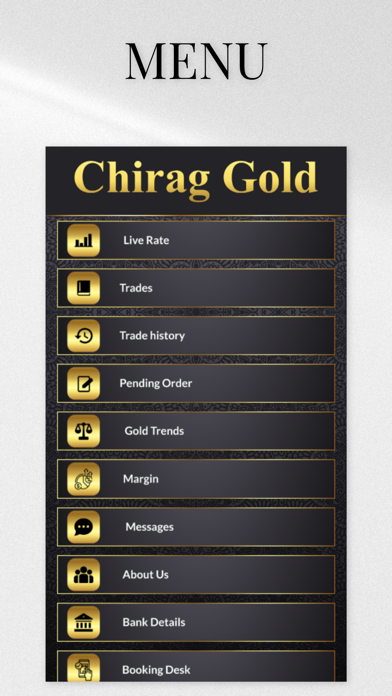 Chirag Bullion Screenshot