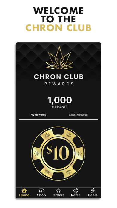 Chron Club Rewards Screenshot