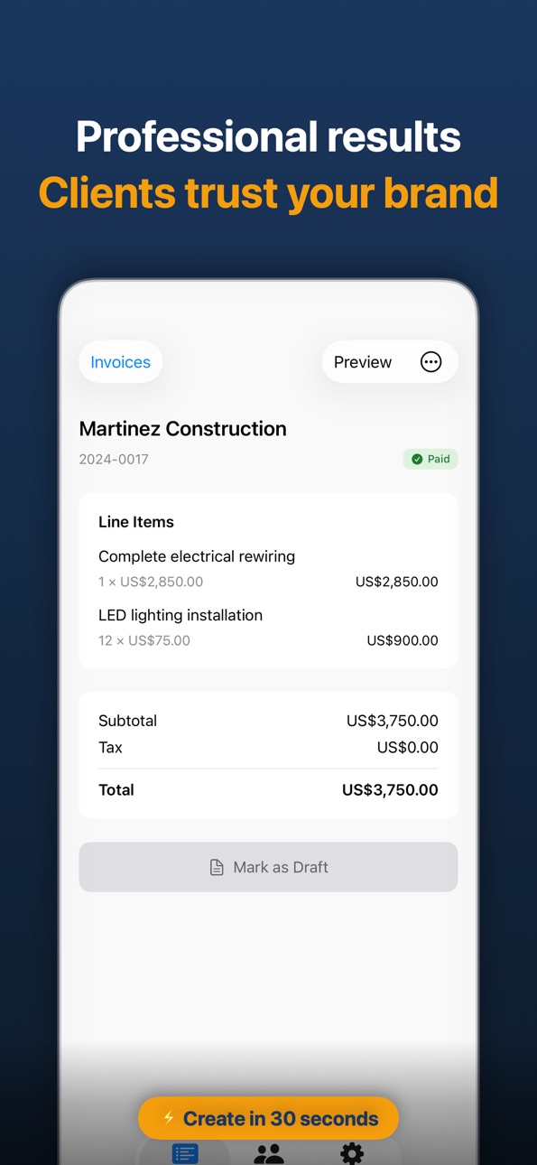 iPhone screenshot