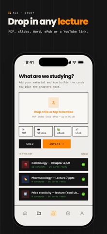 Ace: AI Flashcards & Quizzes screenshot 4