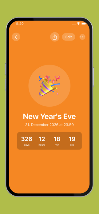 Countdown Widget & App Screenshot 3 of 4