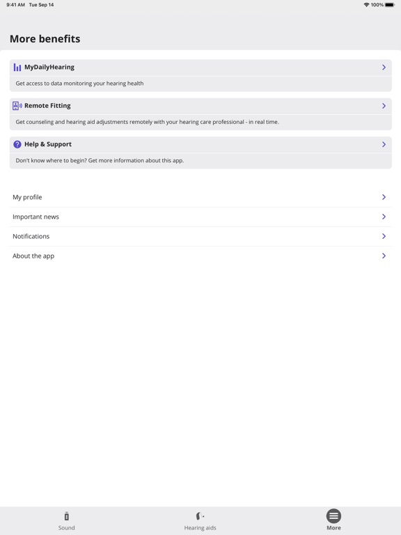 RemoteLink 2 iPad screenshot 5 - Medical app