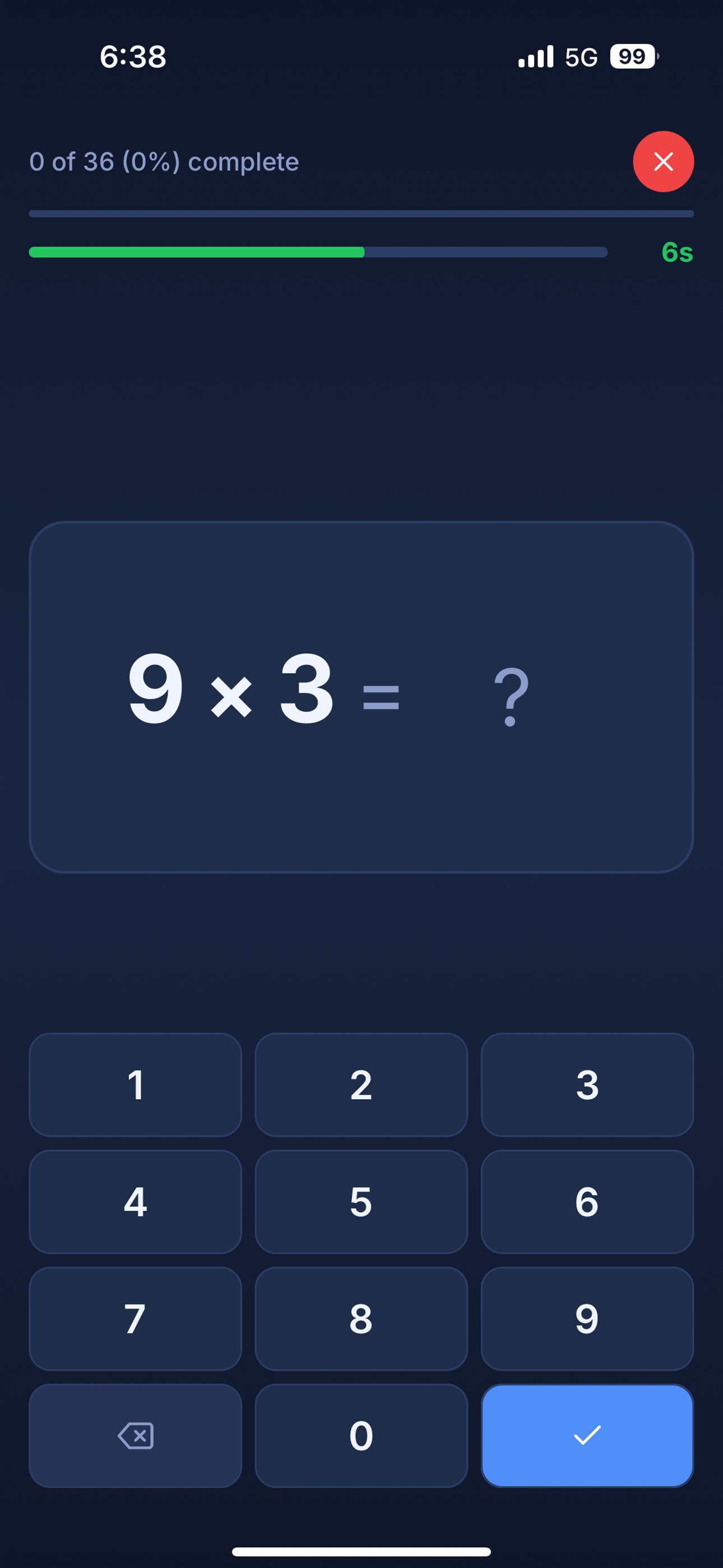 Screenshot 1 of Math Mastery Lab