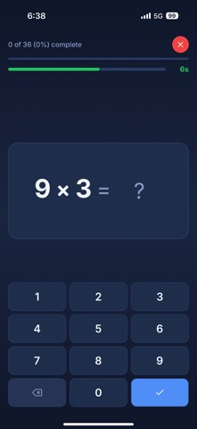 Math Mastery Lab app screenshot