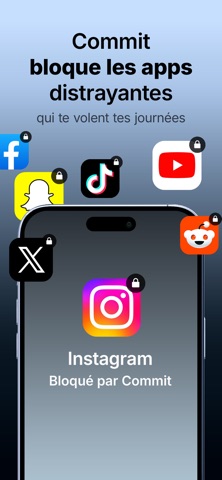 Commit - Bloqueur d'apps Screenshot 1 of 6