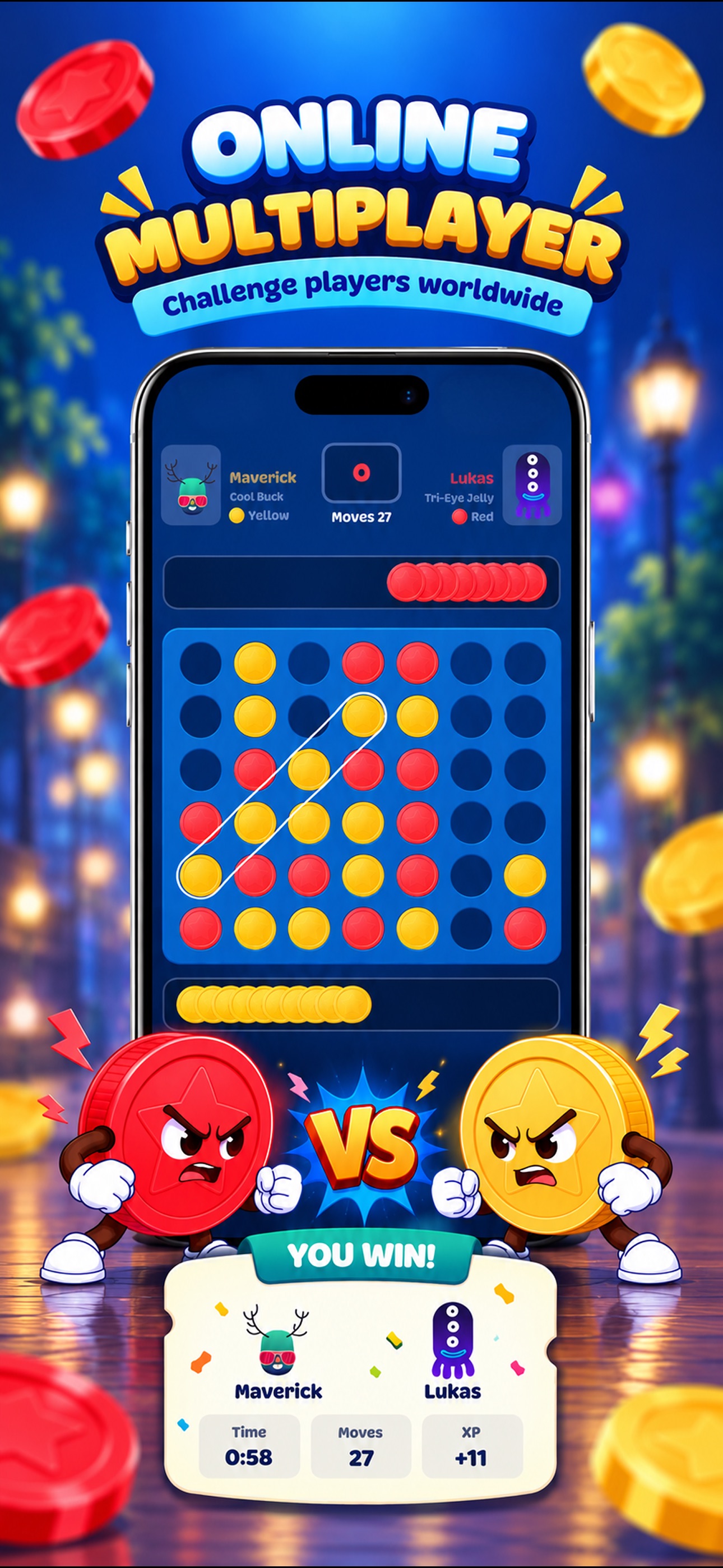 Screenshot 5 of 4 in a Row - Connect Four