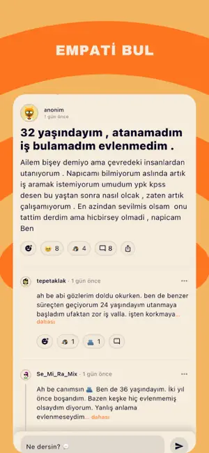 İyimiyiz? Anonim Destek! iPhone screenshot 3