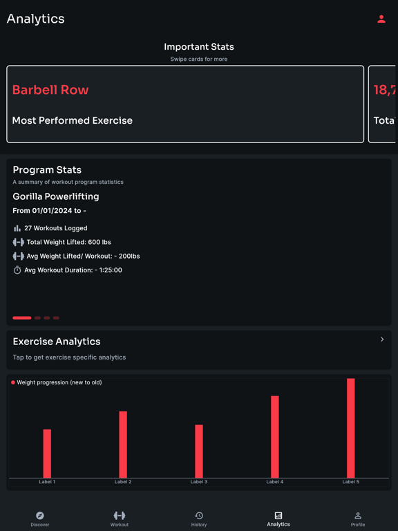 Altus: Health and Fitness iPad screenshot 1 - Health & Fitness app