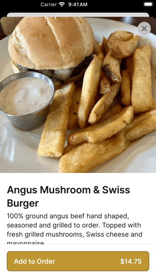 Screenshot 4 of Fries Dam Steakhouse App