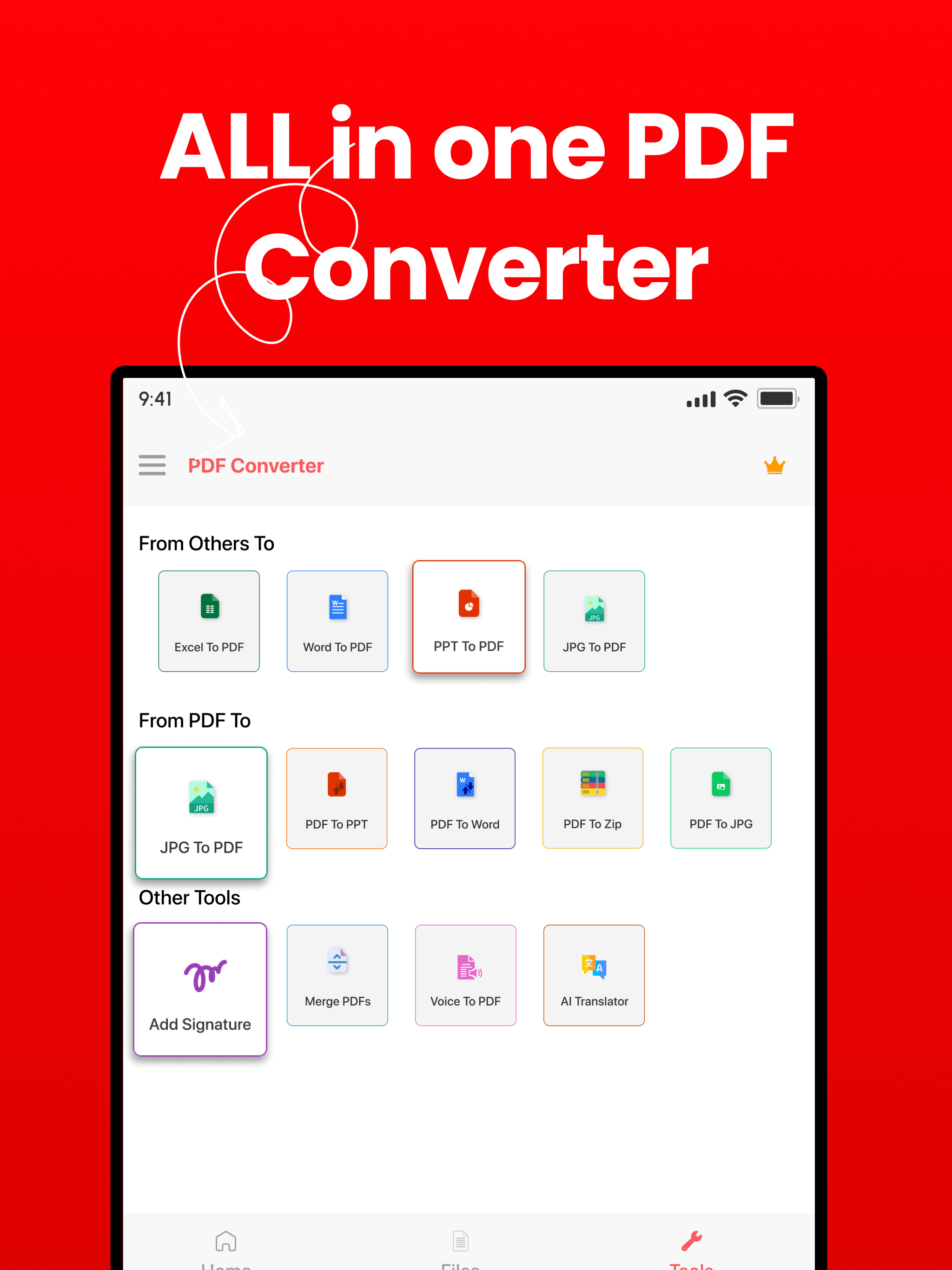 JPG to PDF Converter & Tools