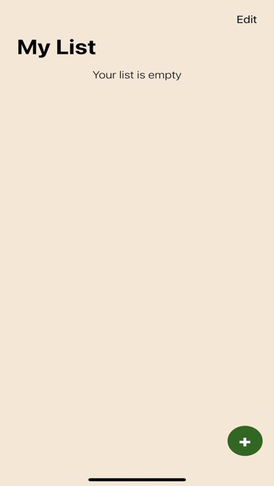 Shopping List: Simple List iPhone screenshot 1 - Productivity app