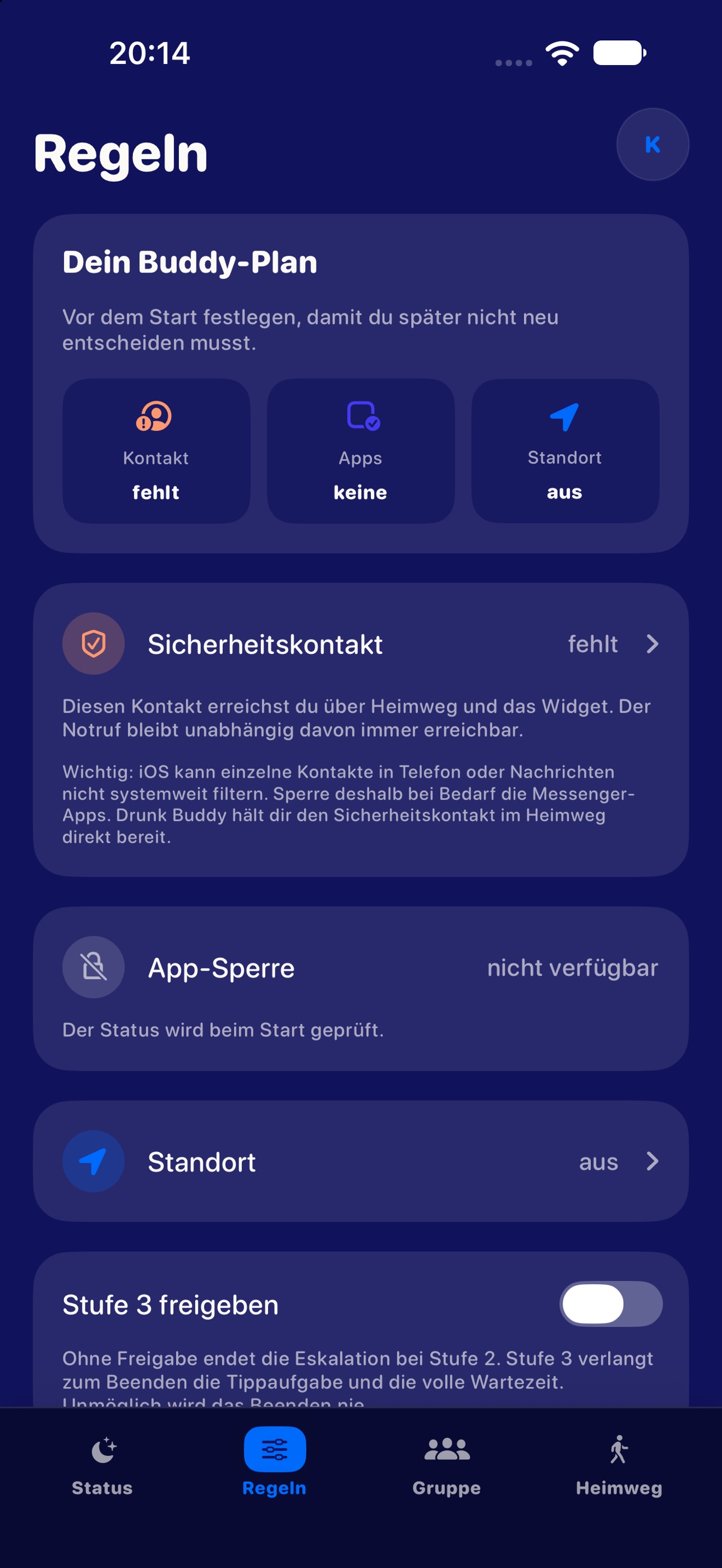 Screenshot 2 of drunk-buddy