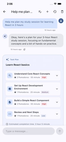Flow – AI Focus Planner Screenshot 1 of 6