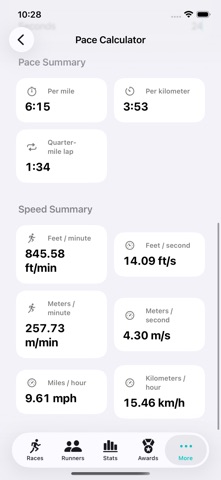 Run & Pacing Race Training Screenshot 4 of 10