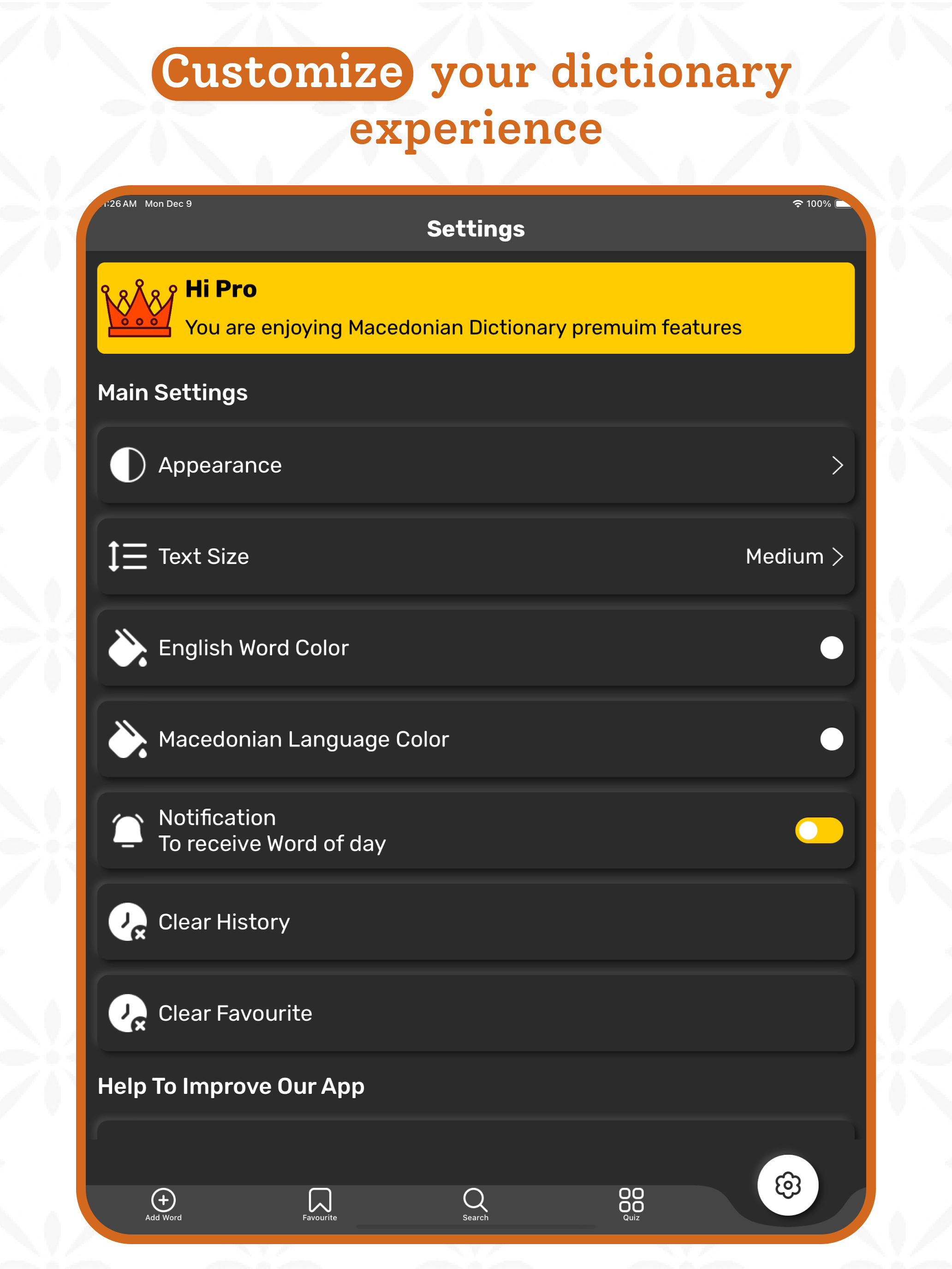 Macedonian Dictionary screenshot 15
