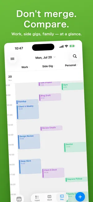 Calendoc: Parallel Calendars screenshot 1
