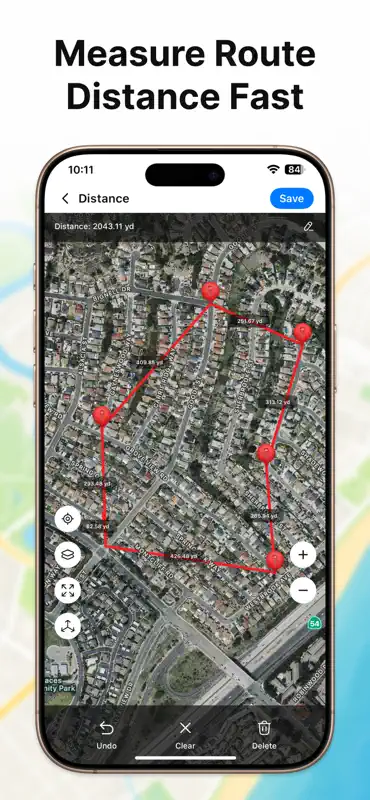 GPS Area Measure & Map screenshot 2 of 7