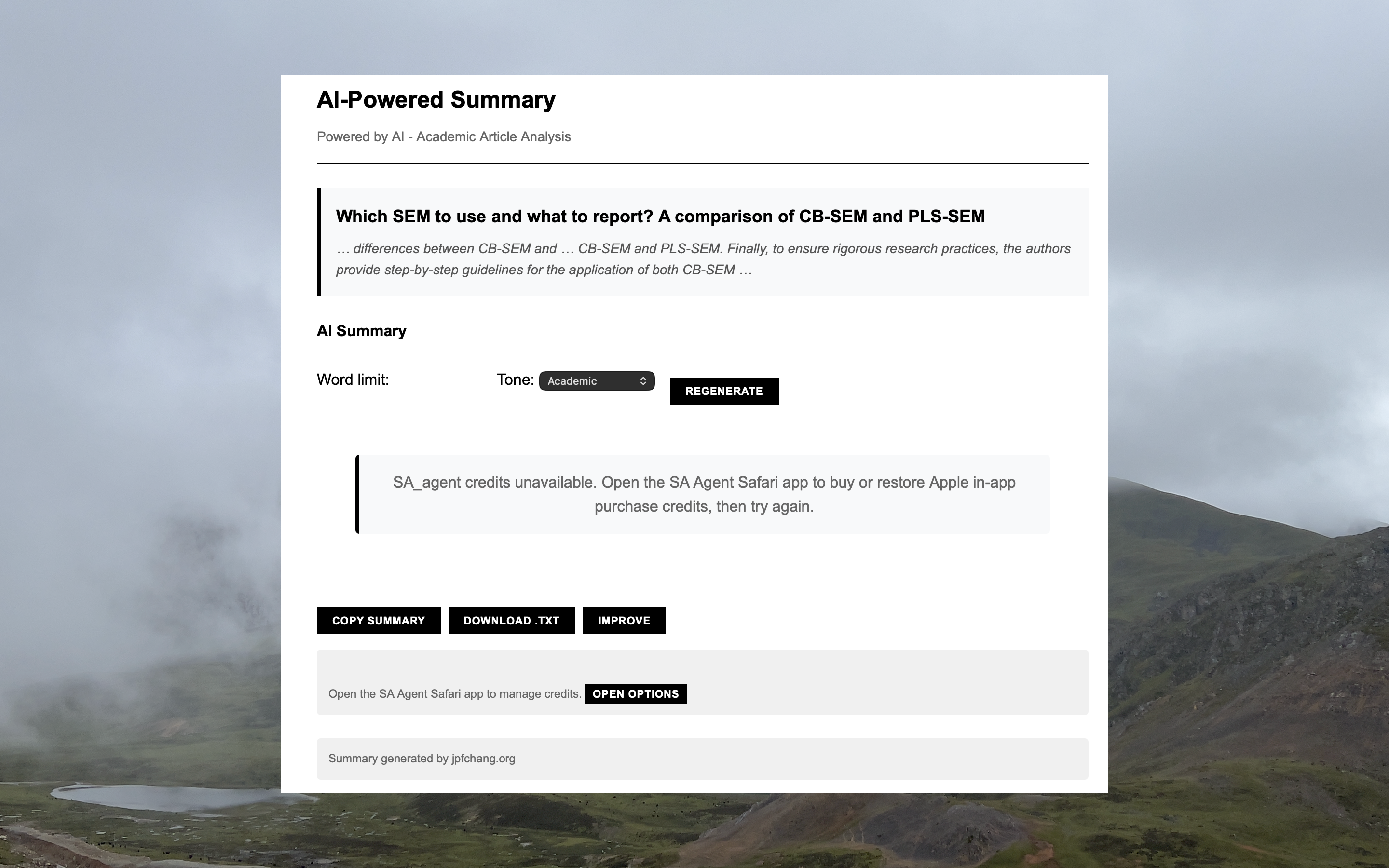 SA_agent screenshot 6