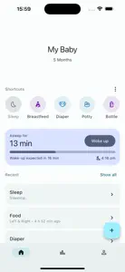 Baby Tracker: Sleep & Feeding screenshot #3 for iPhone