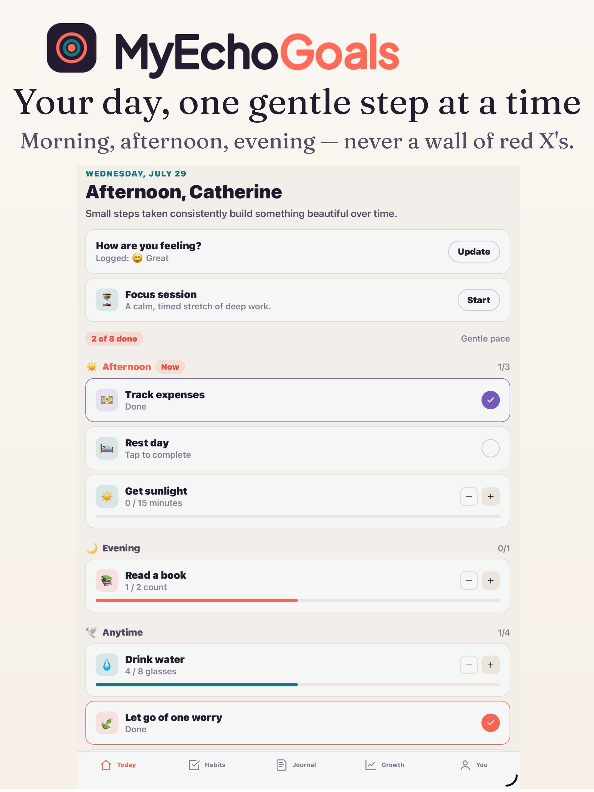 MyEchoGoals: ADHD Habits screenshot 10